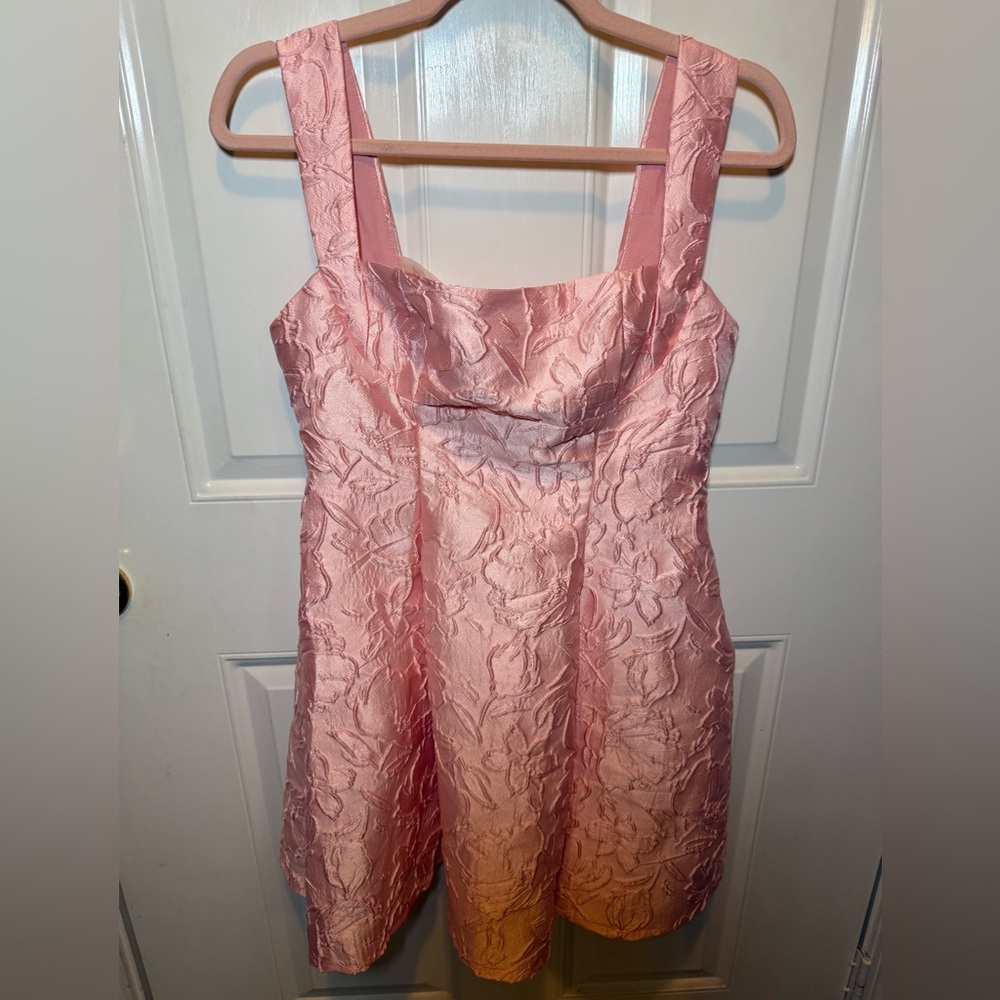 Hello Molly Pink Floral Dress